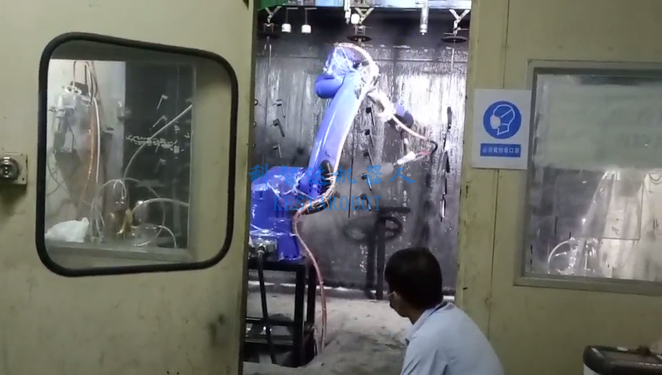 門把手噴漆機器人(圖1) 門把手噴漆機器人(圖1)