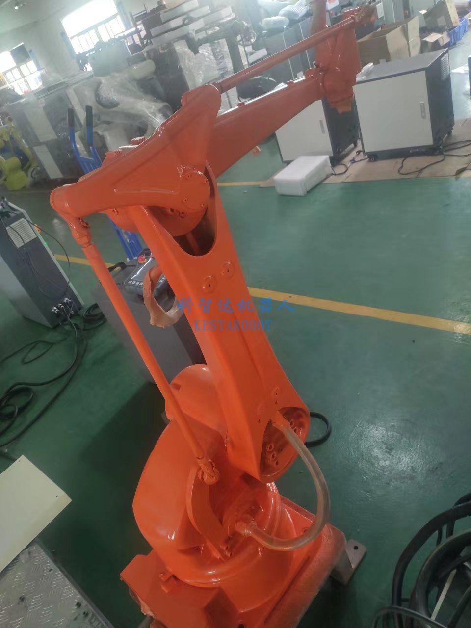 四軸關(guān)節(jié)機(jī)器人批量生產(chǎn)中(圖6) 四軸關(guān)節(jié)機(jī)器人批量生產(chǎn)中(圖6)